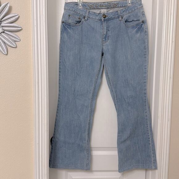 Eileena vintage Y2K light blue denim jeans size 13 - Picture 1 of 9